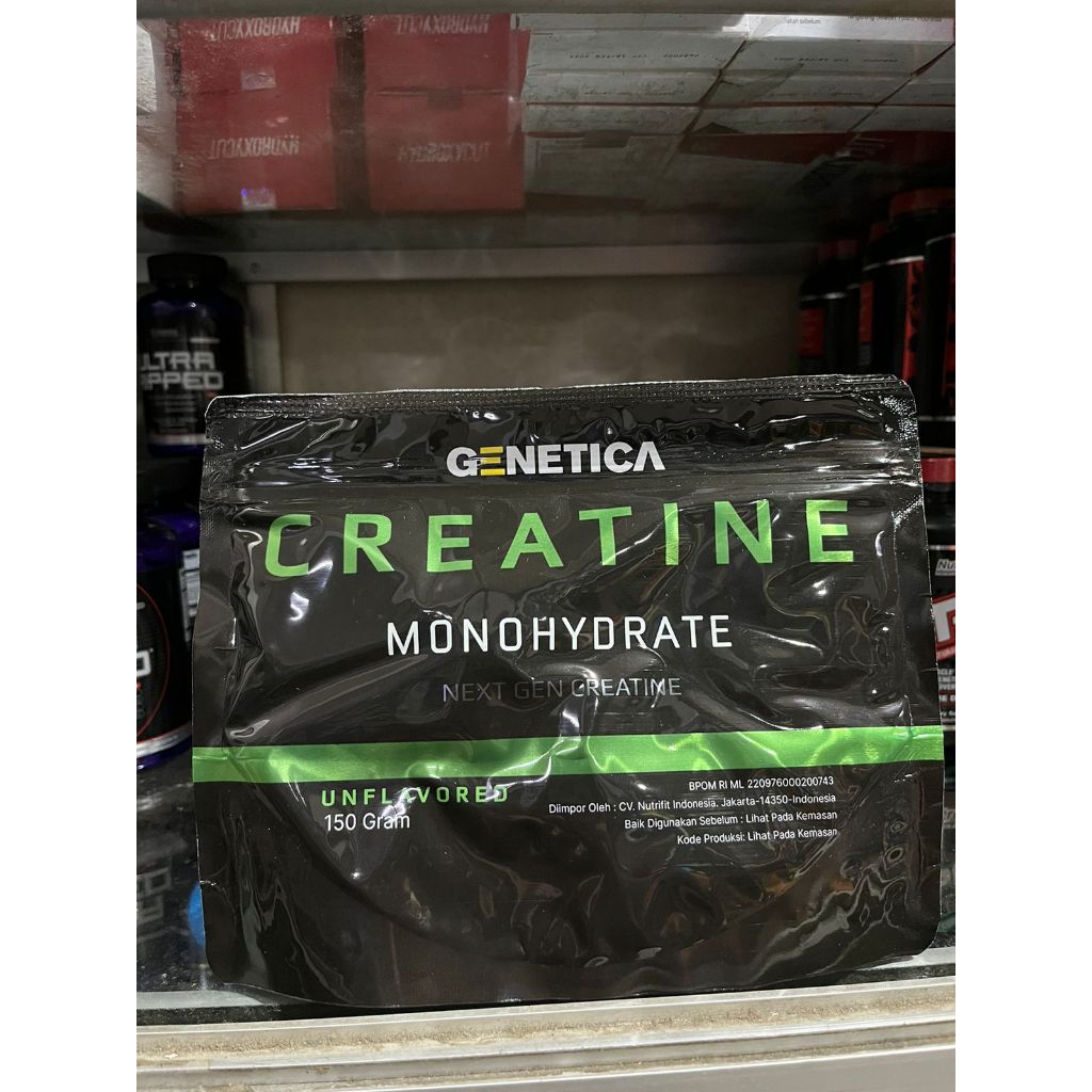 Jual Genetica Creatine Monohydrate 150 gram Next Gen Creatine | Shopee ...