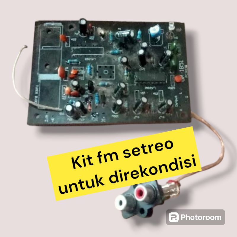 Jual kit tuner fm setreo untuk direkondisi (baca deskripsi) Shopee