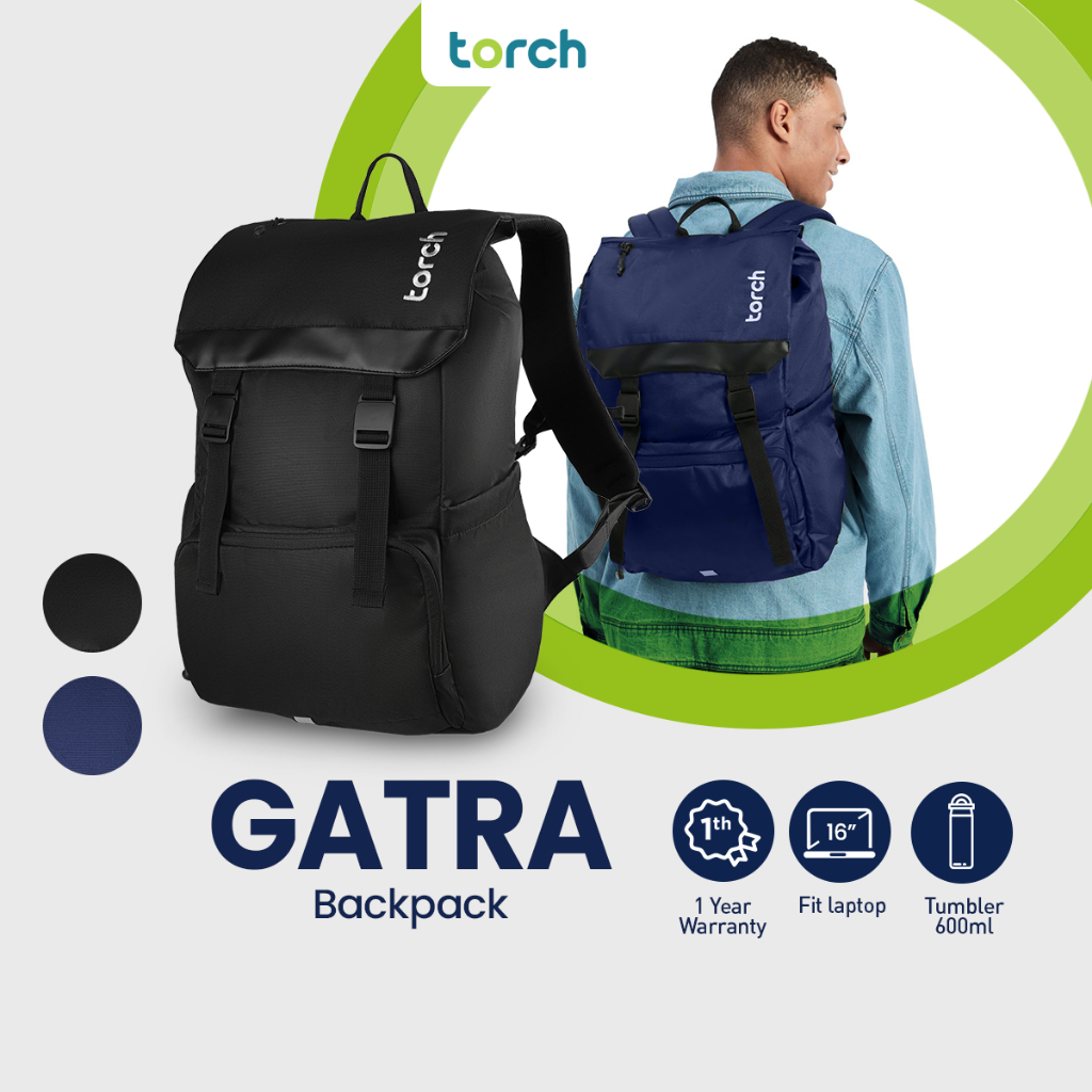 Jual TORCH Gatra Backpack Ransel Sekolah Tas Laptop Kerja Kuliah ...