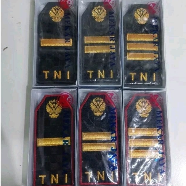 Jual PANGKAT PDU MEKAR JAYA AJENDAM LETDA, LETTU, KAPTEN, STAF COMANDO ...