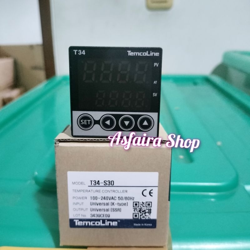 Jual T34-S30 TEMCOLINE / PID TEMPERATURE CONTROLLER | Shopee Indonesia
