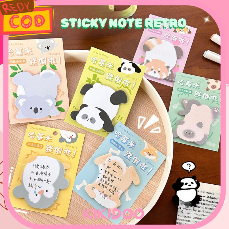 Jual Kikidoo Sticky Notes 30lembar Lucu Animal Jungle RT218 | Shopee ...