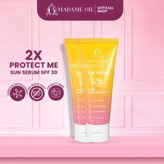 2X Madame Gie Madame Protect Me Sun Serum SPF 30 PA+++ - Suncreen Skincare