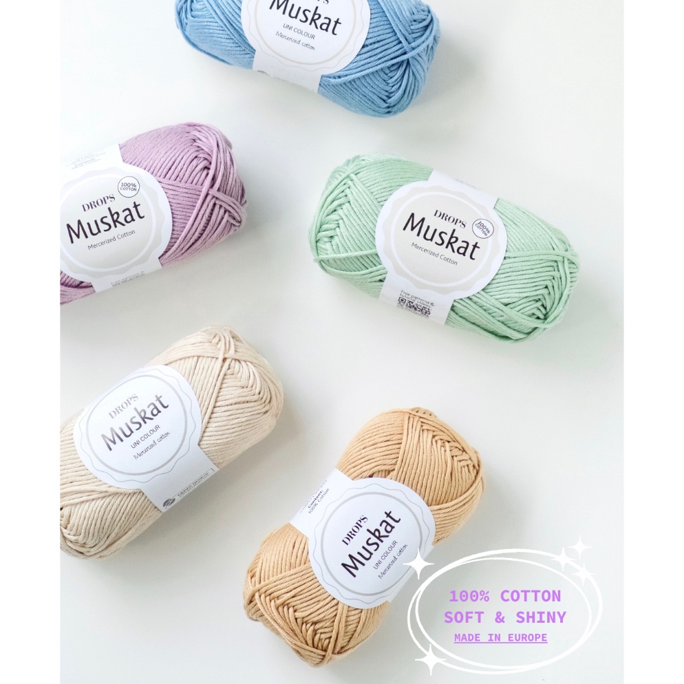 Jual TREND TERBARU Drops Muskat 8ply Yarn daMira | Shopee Indonesia