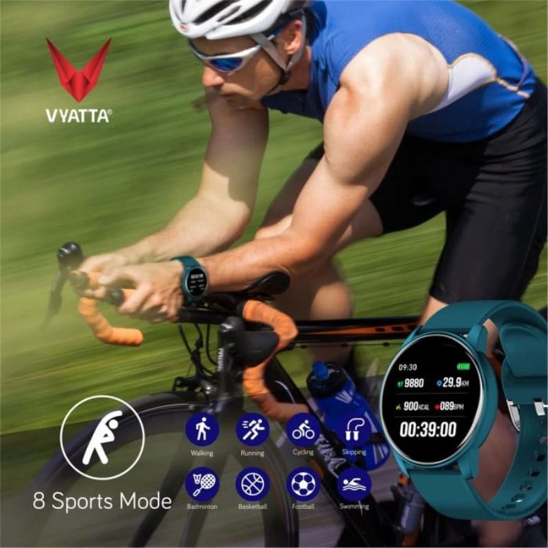 Jual Vyatta fitme XP smartwatch blue | Shopee Indonesia