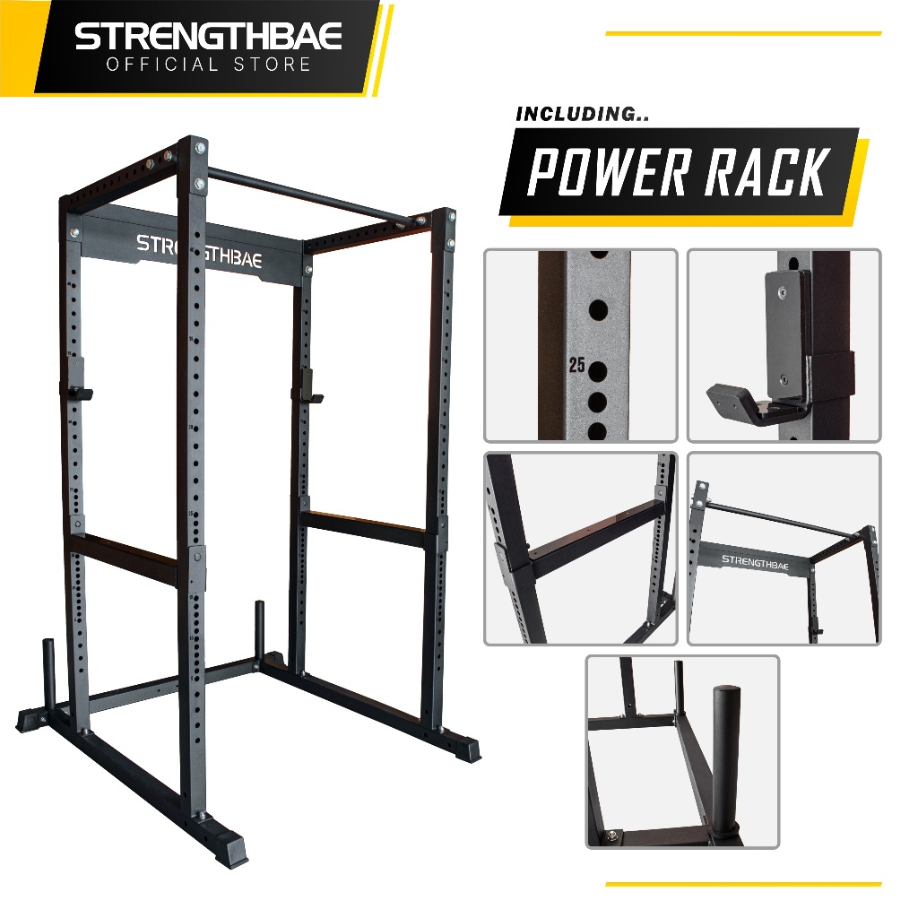 Jual Power Rack Bundle STRENGTHBAE | Shopee Indonesia