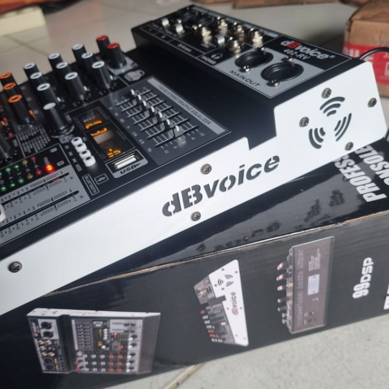 Jual Mixer dB Voice 402 RV Effect 99Dsp Mini Mixer 4 Channel dbvoice ...