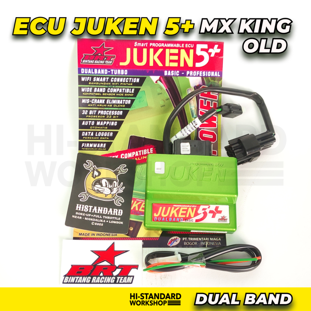 Jual ECU JUKEN 5+ DUAL BAND MX KING OLD V1 SETTING MODE STANDAR DAN