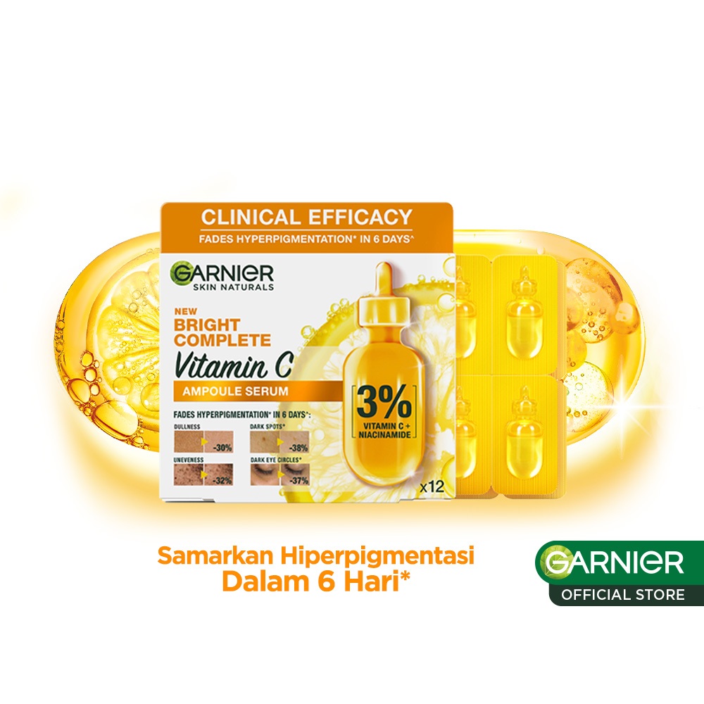 Jual GARNIER Serum Vitamin C Bright Complete Vitamin C Ampoule Serum