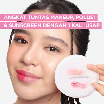 GARNIER Micellar Water Pink Skin Care 400ml Skincare Cleansing Pembersih Wajah Make Up