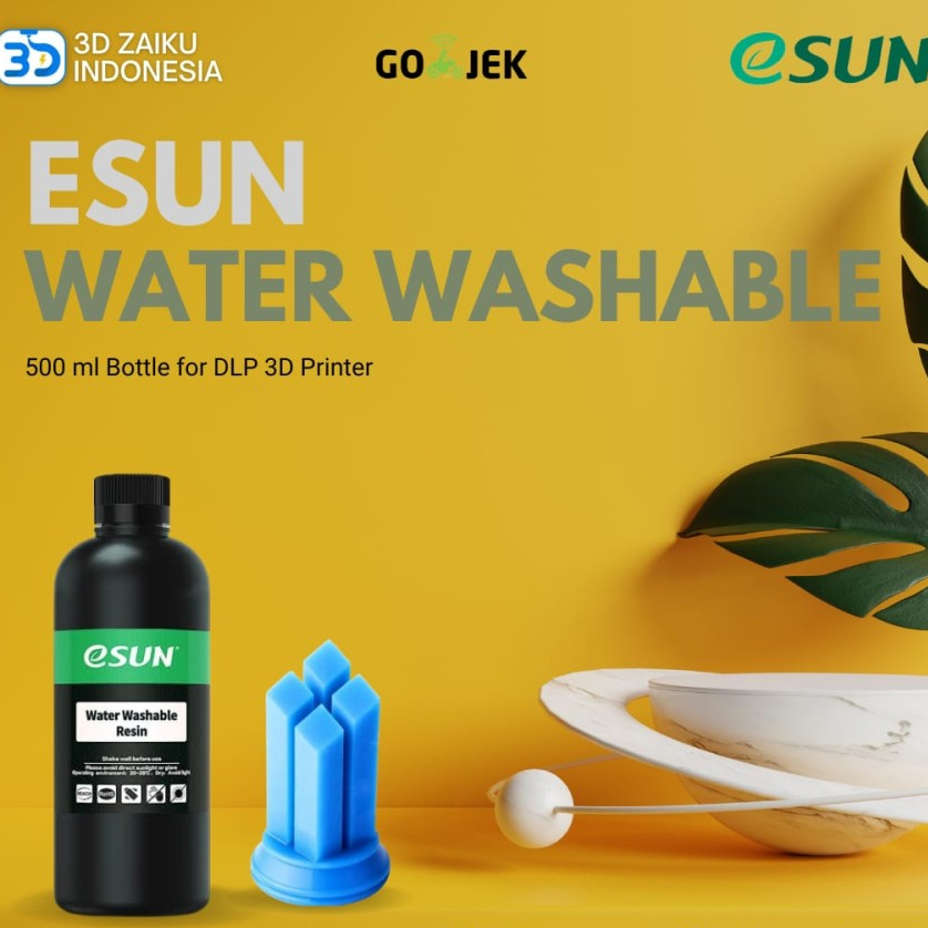 Jual eSUN Water Washable Resin for MSLA LCD DLP 3D Printer | Shopee ...