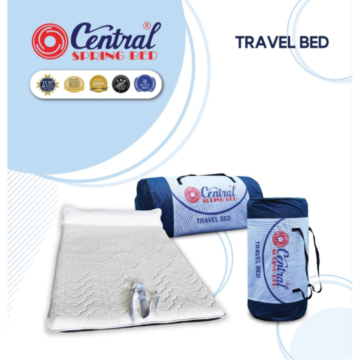Jual Central Springbed Travel Bed (Ukuran Variasi) – Quilted Cover ...