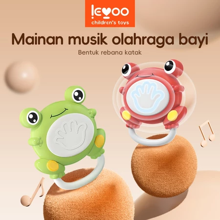 Mainan Musik Rebana Bayi Bercahaya/Mainan Musik Bentuk Kepiting/Mainan Musik Mainan Musik Rebana Bayi Bercahaya/Mainan Musik Bentuk Kepiting/Mainan Musik