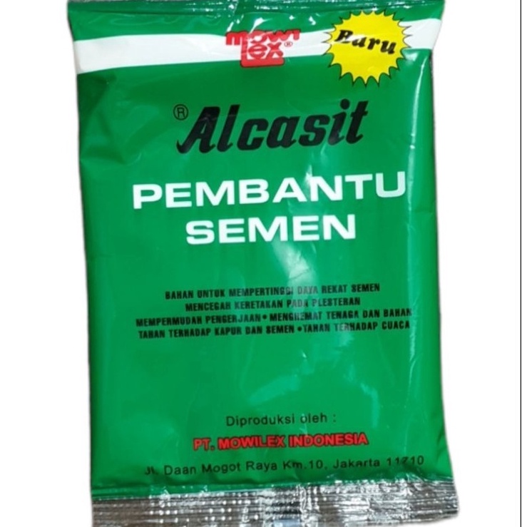 Jual 66 MALL Alkasit Alcasit ALKASIT Mowilex Pembantu Semen 5 gram ...