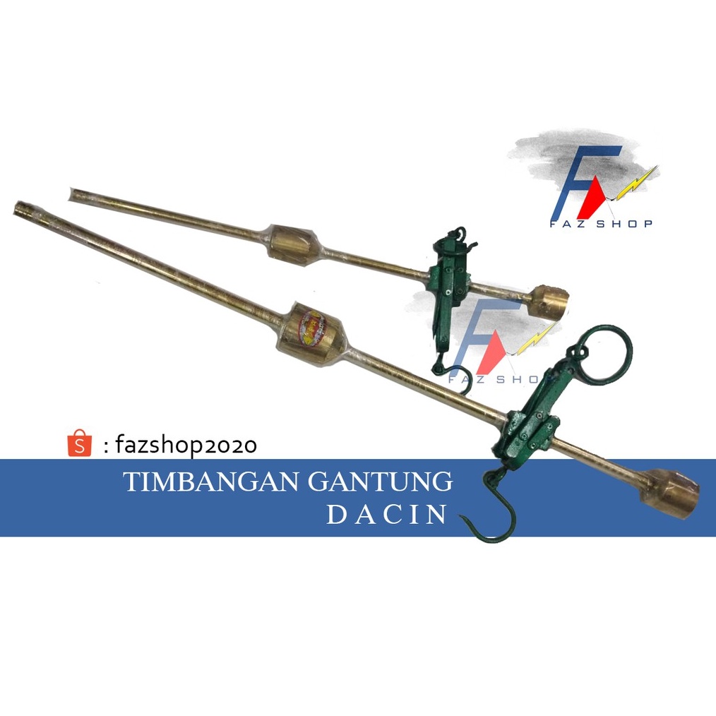 Jual Timbangan gantung timbangan dacin 5kg ART J6X8 | Shopee Indonesia