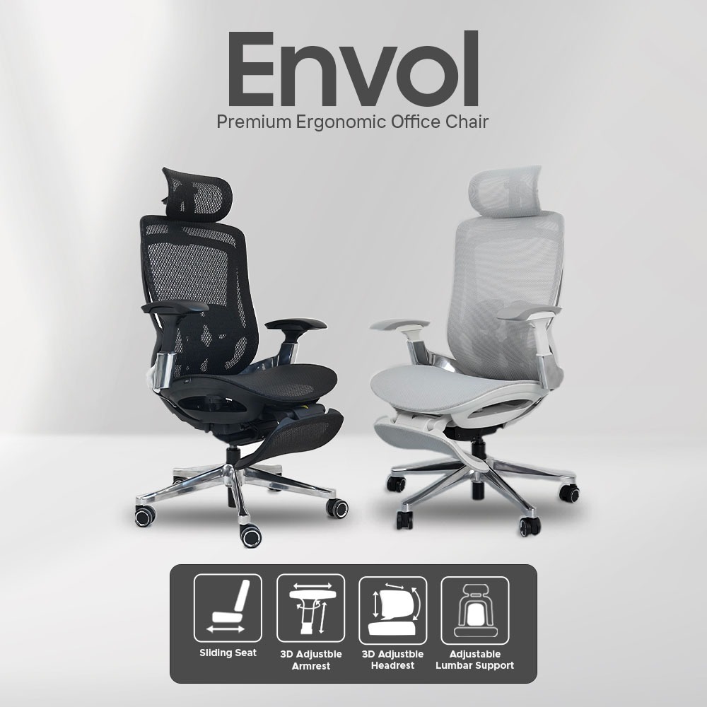 Jual Neo Envol C2 Premium Ergonomic Office Chair Kursi Kantor