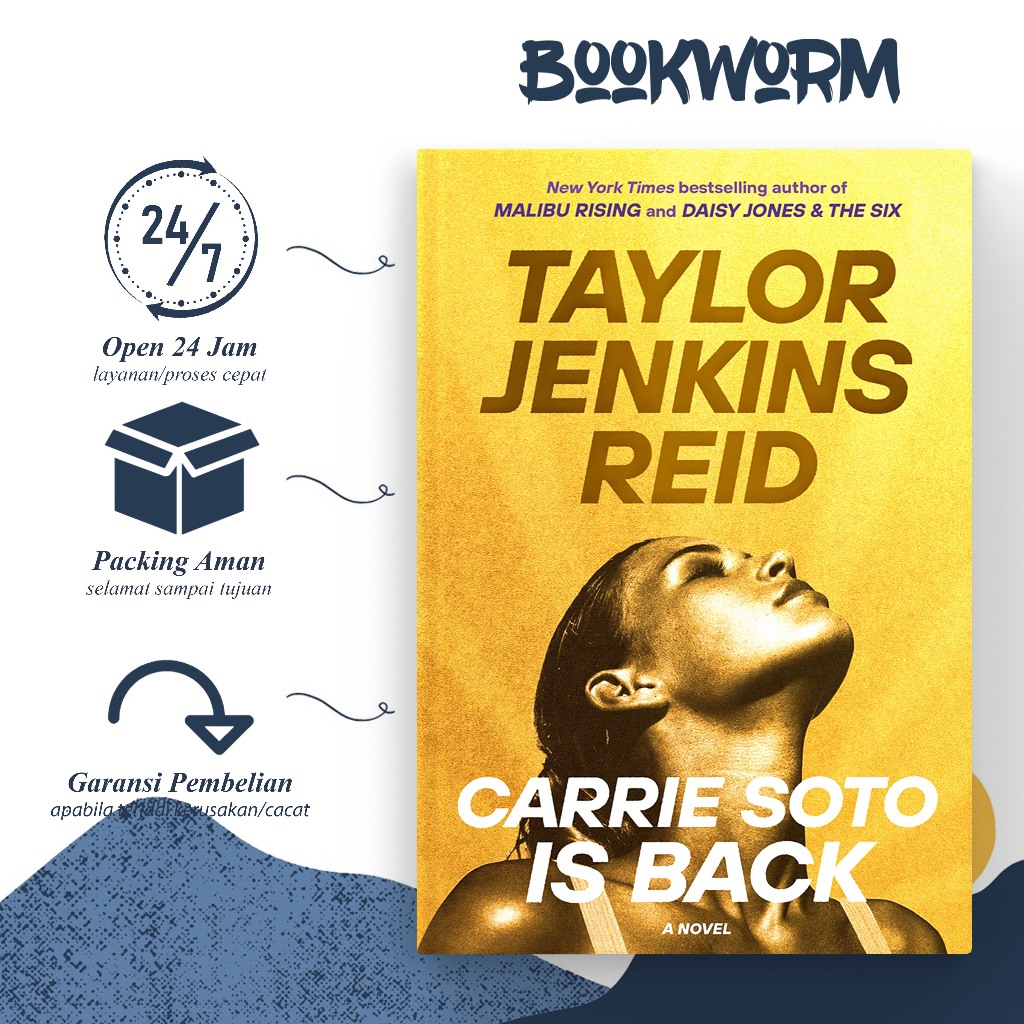 Jual Carrie Soto Is Back by Taylor Jenkins Reid (Englis) | Shopee Indonesia