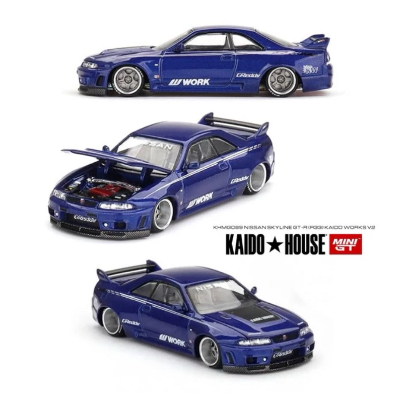 Jual Mini GT x Kaido House Nissan Skyline GT-R (R33) Kaido Works V1 ...