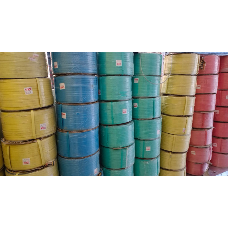Jual TALI STRAPPING BAND/ TALI PACKING (UKURAN 12mm&15mm) | Shopee ...