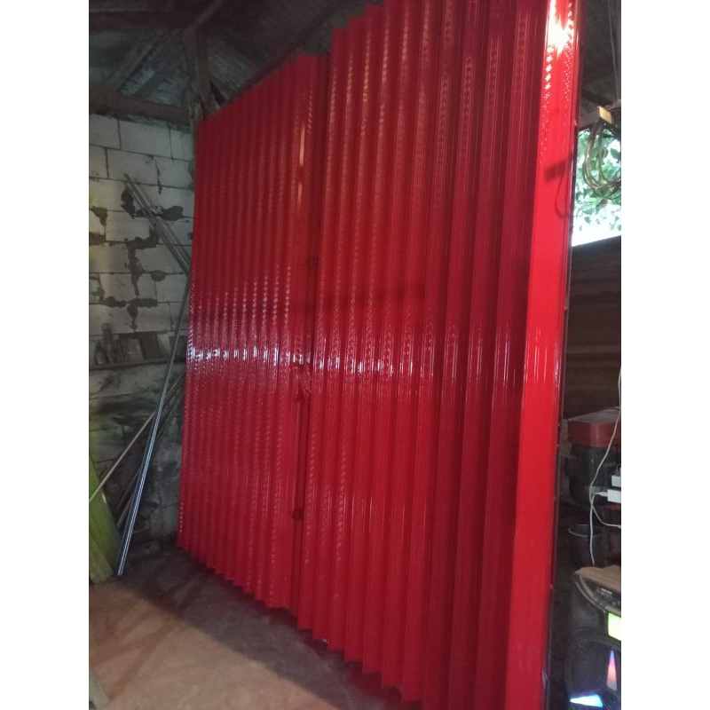 Jual Folding Gate Galvalum Anti Karat Slat Daun 0.5mm | Pintu Ruko ...