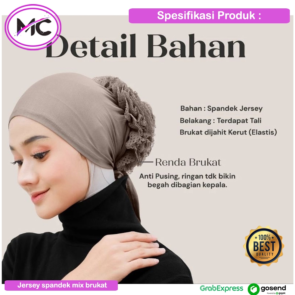 Jual Ciput Turki Cepol Sanggul Premium Ciput Inner Turky Daleman ...