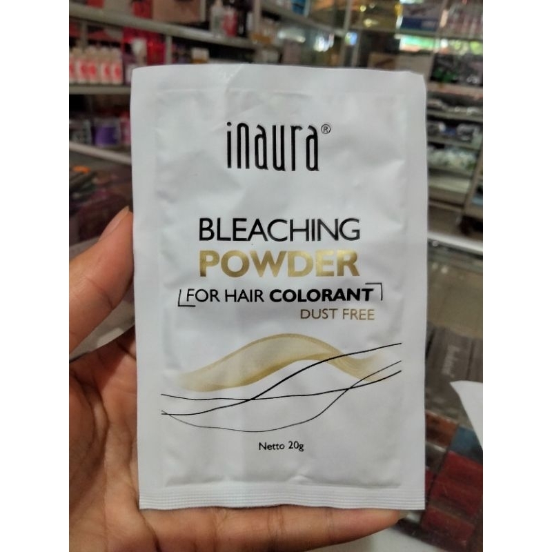 Jual INAURA BLEACHING POWDER DUST FREE 20gr | Shopee Indonesia