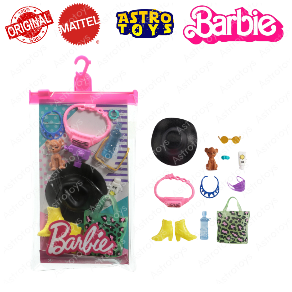 Jual Aksesoris Boneka Baju Barbie Fashion Pack Doll Original Mattel