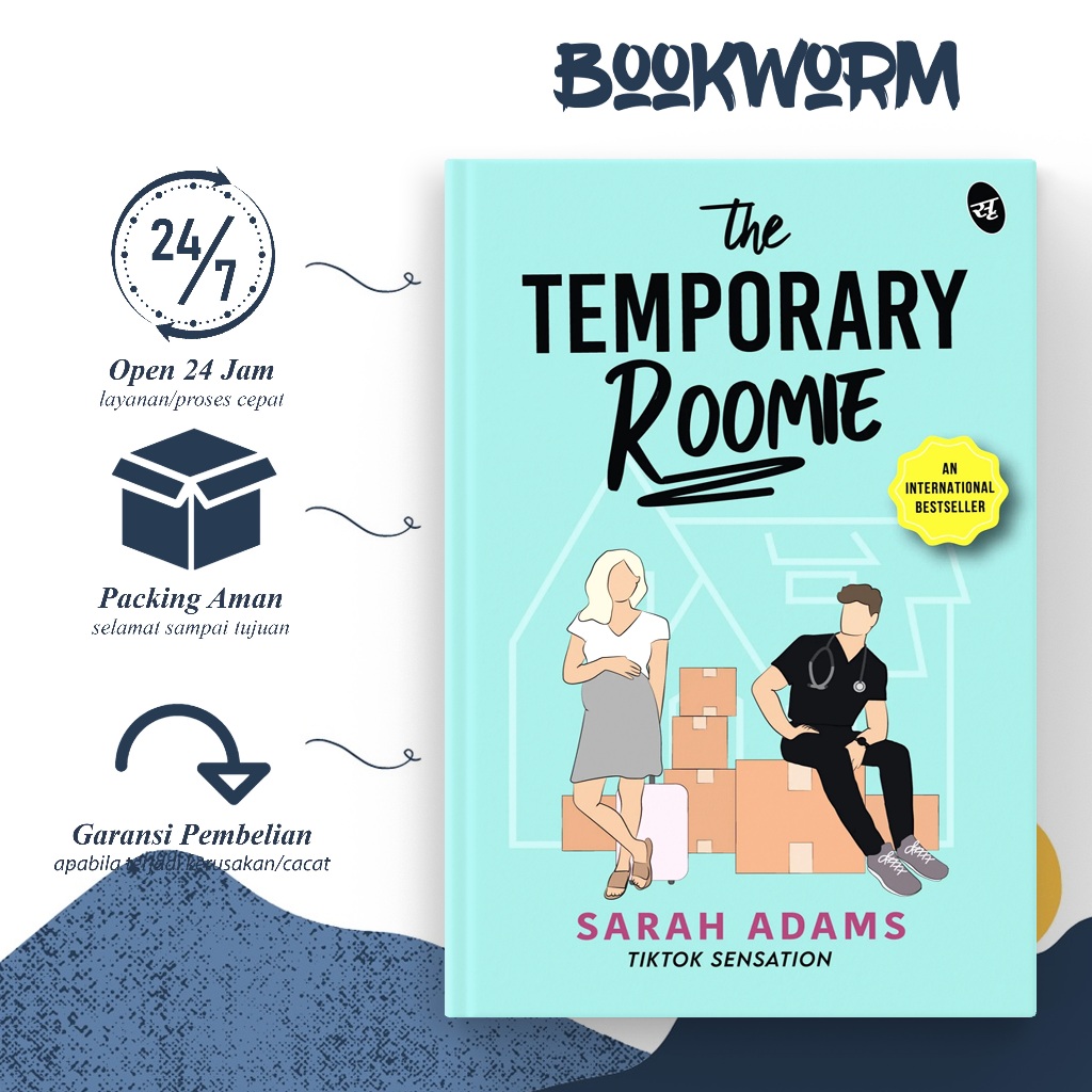 Jual The Temporary Roomie (It Happened in Nashville, #2) by Sarah Adams ...