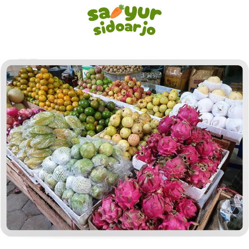 Jual Buah buahan Pasar Anggur Apel Duku Lengkeng Manggis Melon Nanas ...