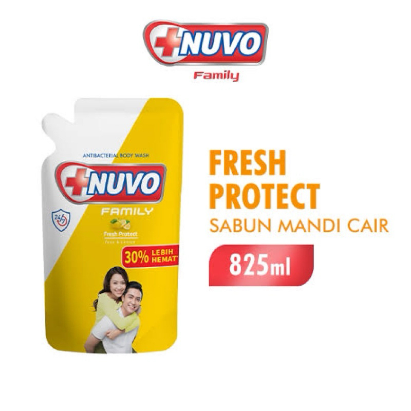 Jual Nuvo Sabun Cair Kuning 825ml | Shopee Indonesia