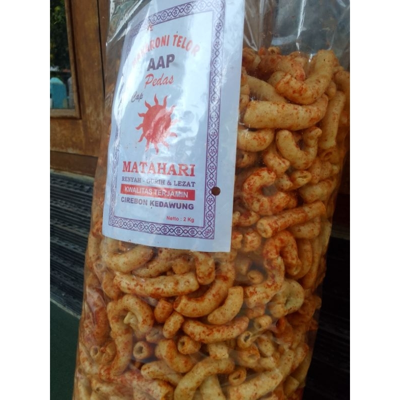Jual MAKARONI RASA PEDAS 1KG REAL PICT ASLI CIREBON | Shopee Indonesia