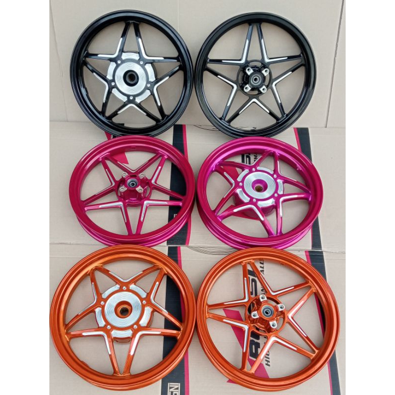 Jual VELG RACING V ROSSI VENOM ORBIT GEN2 PALANG BINTANG PNP VARIO 110 ...