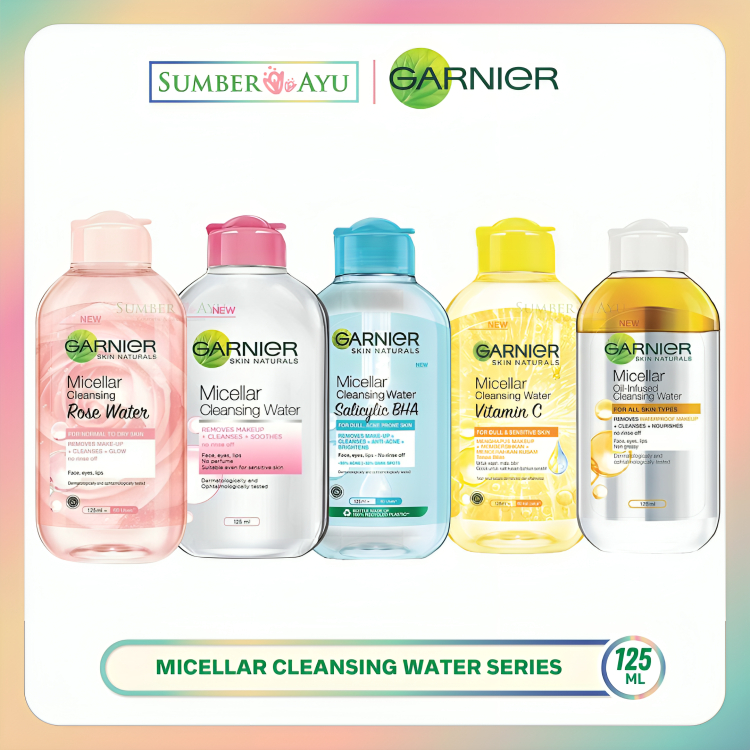 Jual Garnier Micellar Cleansing Water 125 Ml Shopee Indonesia 4850