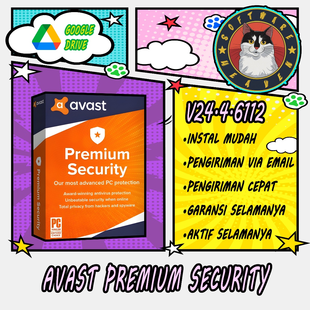 Jual Avast Premium Security 2024 v24.4.6112 Full Version (Versi Terbaru ...