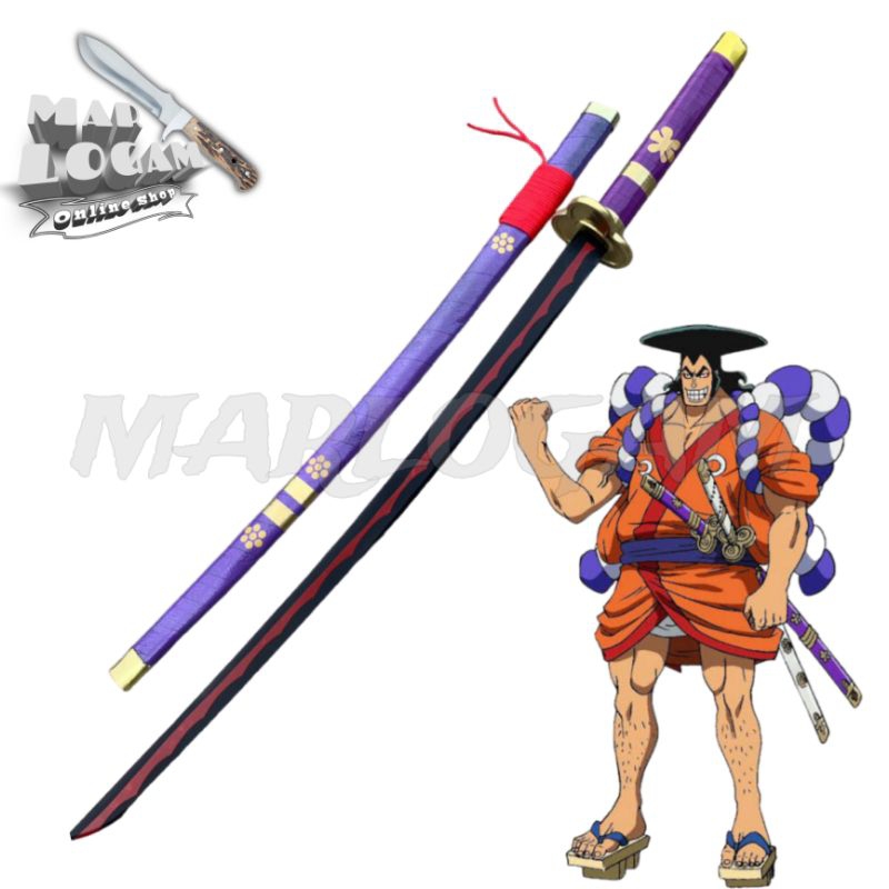 Jual Best Seller Katna ENMA - Kozuki Oden Cosplay anime ONEPIECE - Zoro ...