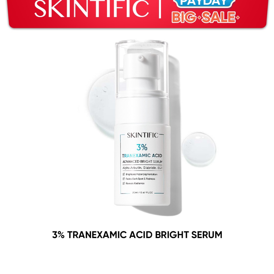 Jual Kejar Harga SKINTIFIC 3 Tranexamic Acid Advanced Bright Serum ...