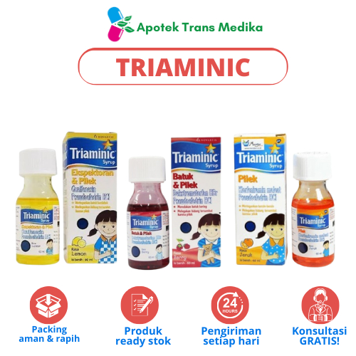 Jual Triaminic digunakan untuk meringankan gejala pilek hidung ...