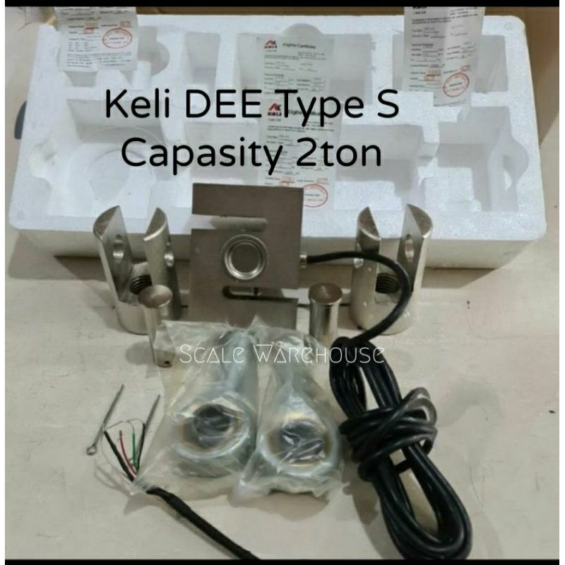 Jual Load cell Keli DEE type S 2ton / timbangan keli S 2ton | Shopee ...