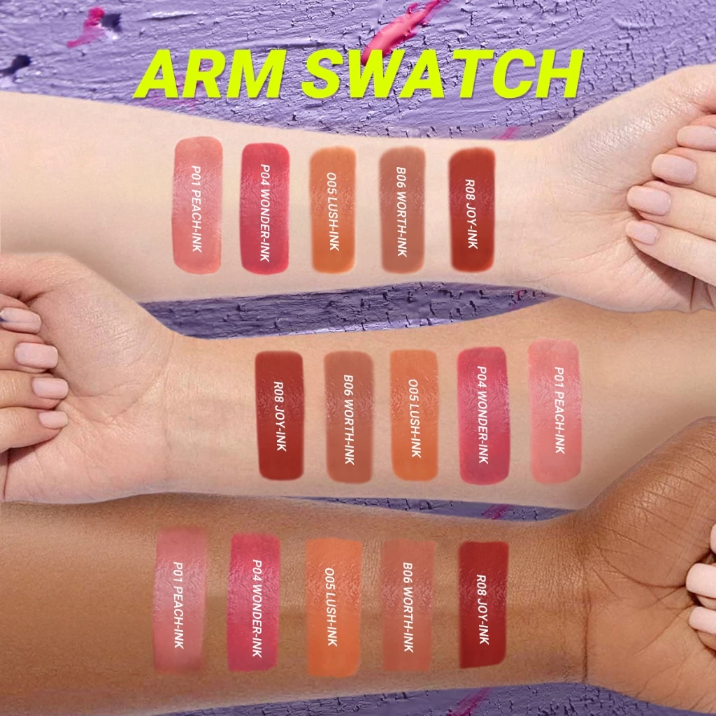 Dazzle Me Lip Cream Matte Finish Tahan Lama dan Transferproof dengan Pigmentasi Tinggi