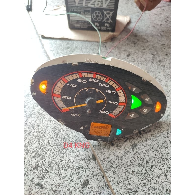 Jual mesin speedometer original honda karisma soket putih | Shopee ...
