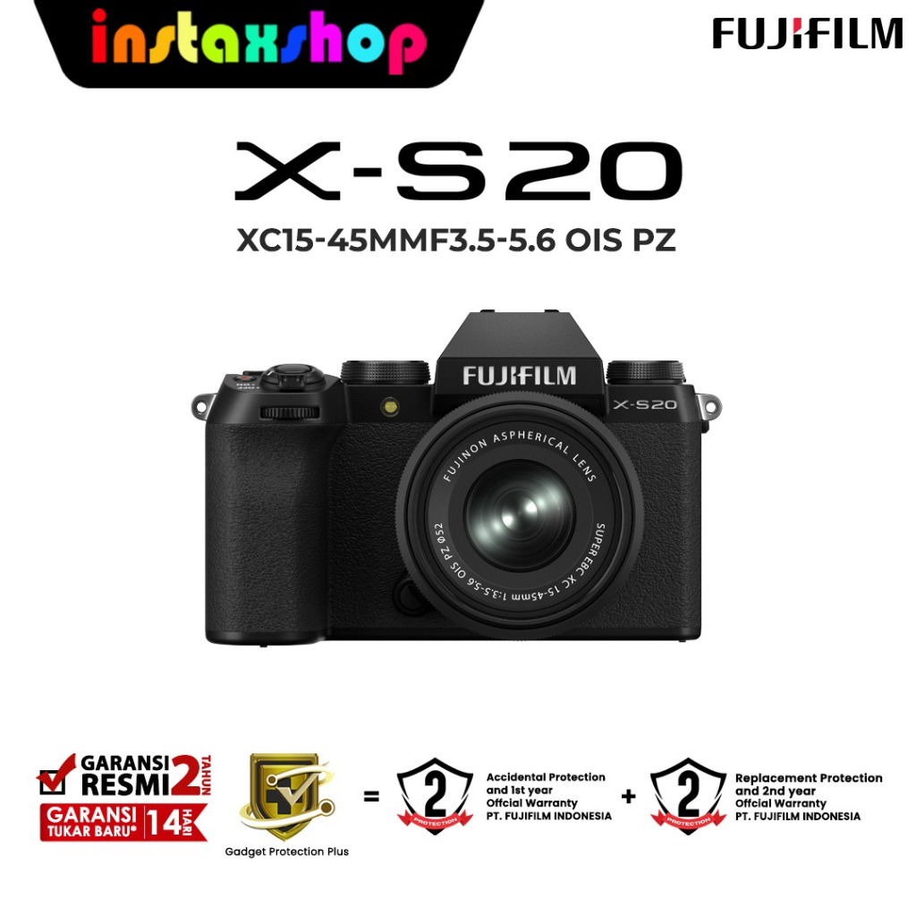 Jual Fujifilm XS20 X-S20 Body Kit XC 15-45mm Kamera Mirrorless Resmi ...