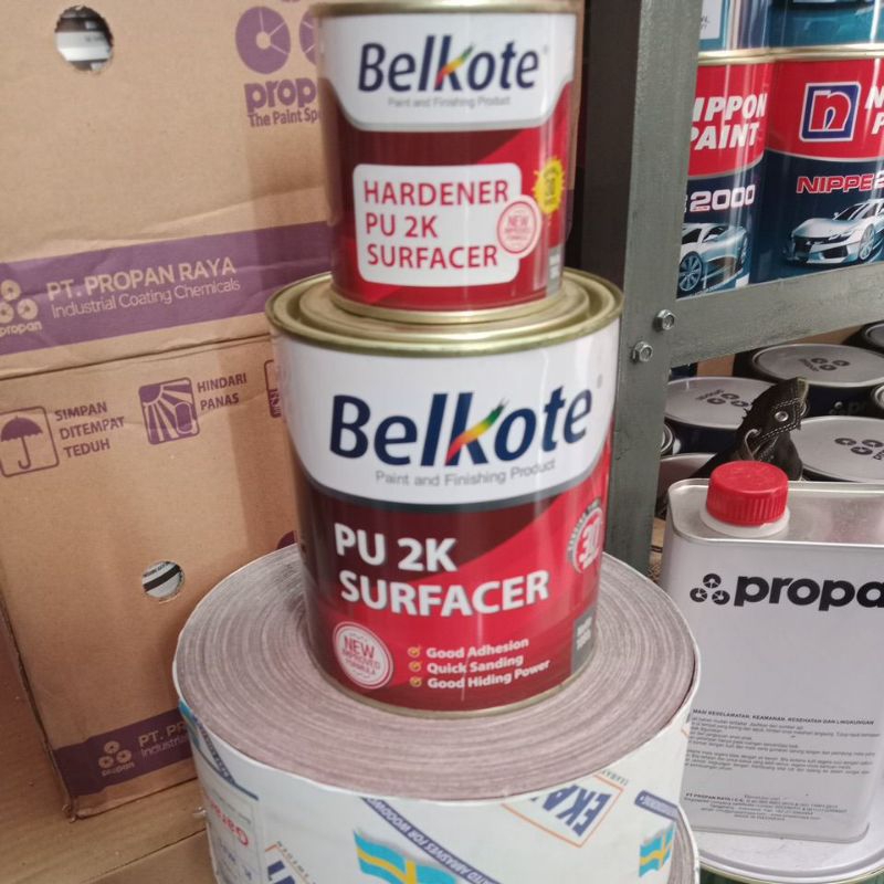 Jual Epoxy Belkote Pu Surfacer 2k 1kg Shopee Indonesia 4658