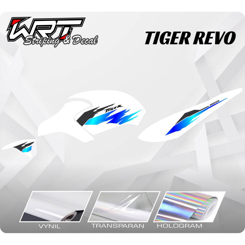 Jual Striping Tiger Revo-Stiker Decal Tiger Revo Carbon v1 | Shopee