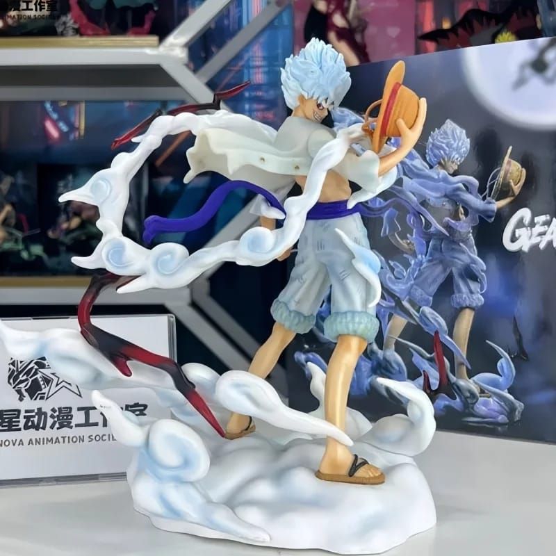 Jual action figure one piece monkey d luffy gear 5 sun god nika ...