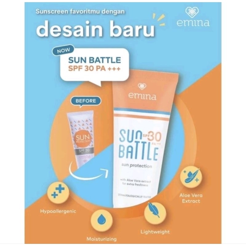 Sunscreen Emina Murah Tiktok Shop