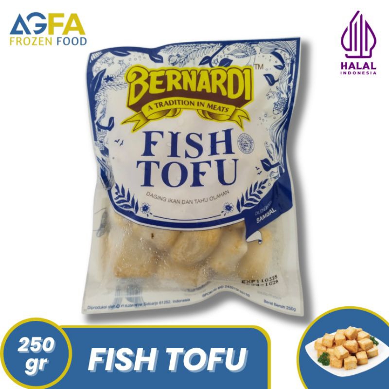 Jual Bernardi Fish Tofu/Daging Ikan dan Tahu Olahan/Berat 250 gram ...