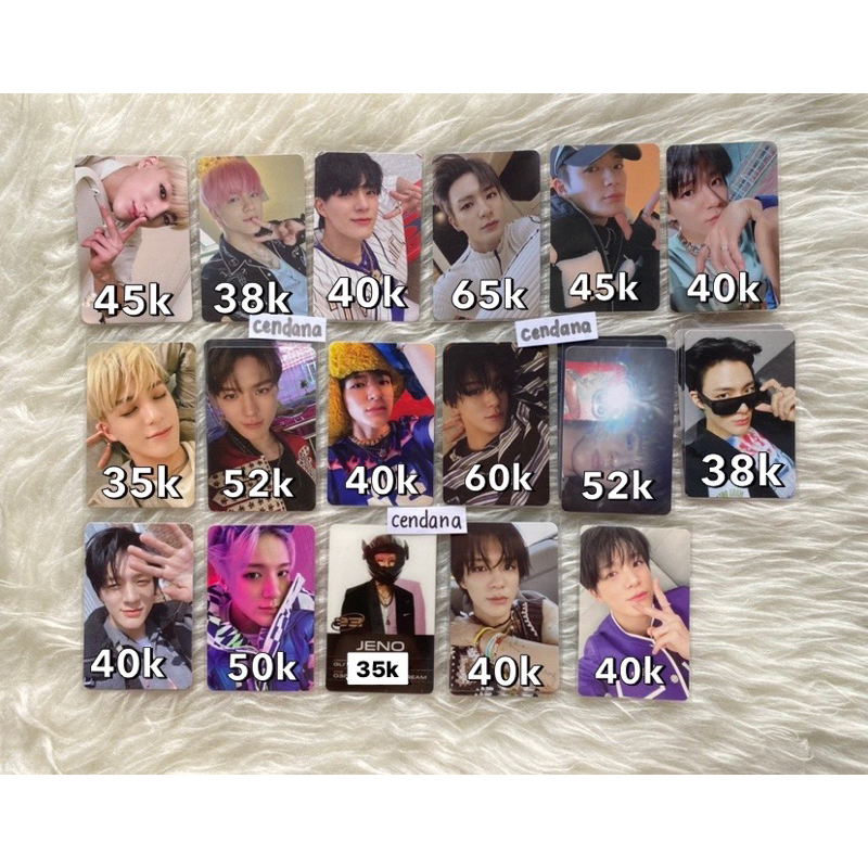 Jual Ready Stock Pc Photocard Lee Jeno Nct Dream Kihno We Boom Scratch Glitch Mode Digipack