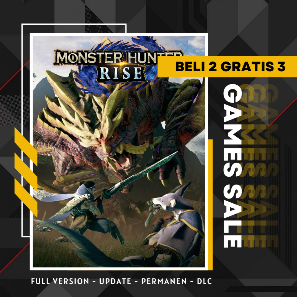 Jual MONSTER HUNTER RISE DELUXE EDITION - GAME PC - GAME LAPTOP - PC ...
