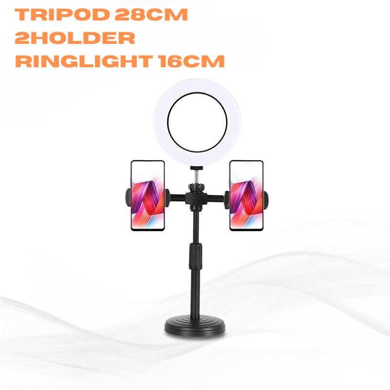 Ring Light Tripod Stand For Mobile With Mic Coretech Lumen Ring