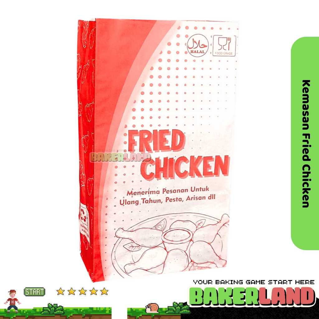 Jual Kemasan Kantong Fried Chicken Kantong Fried Chicken Kantong Kertas Fried Chicken